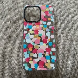 iPhone 14 Pro Max - Casetify Magenta Confetti Clear Case MagSafe